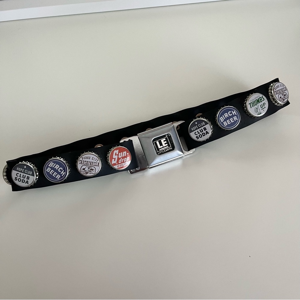 Little Earth Bottle Cap Belt